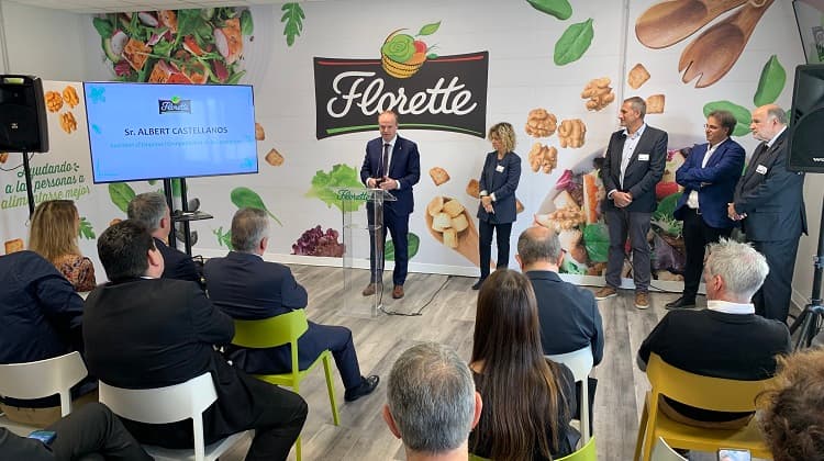 Florette crea 55 nous llocs de treball i duplica el volum de producció al centre de les Terres de l’Ebre un any després de l’obertura