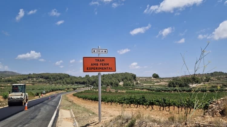 L’empresa Eiffage Infraestructuras crea a Catalunya un asfalt d’economia circular que redueix un 125% les emissions de CO2