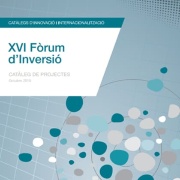 XVI Fòrum d'Inversió. Catàleg de projectes