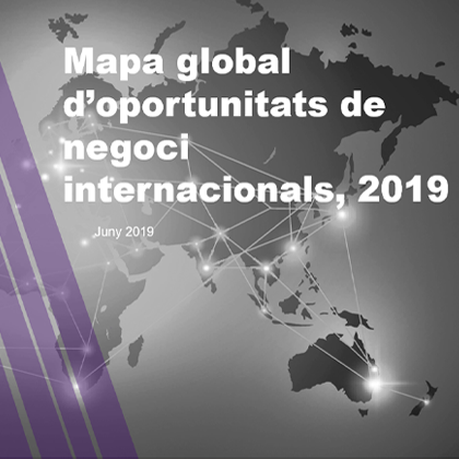 Mapa global d’oportunitats de negoci internacionals 2019