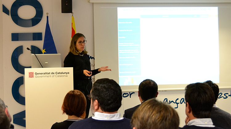 Susana de Antonio, directora i representant a Espanya d'Euronext