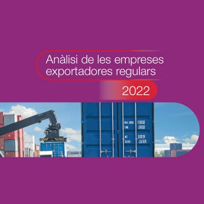 Anàlisi de les empreses exportadores regulars catalanes 2022