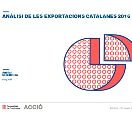 Anàlisi de les exportacions catalanes 2016
