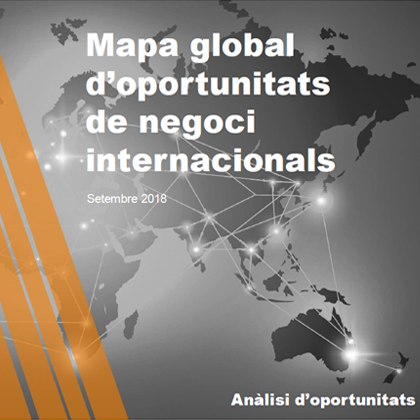 Mapa global d’oportunitats de negoci internacionals