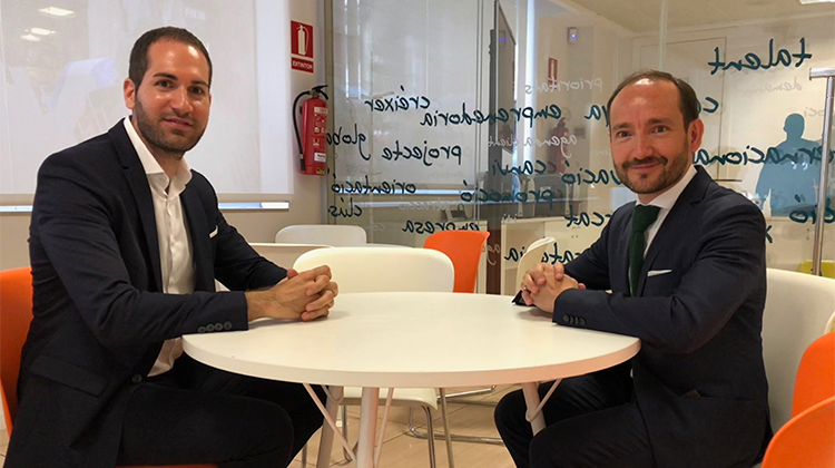 Òscar Farrés, Head of Unit; Josep Duran, Investment Manager. FEI, els inversors dels inversors