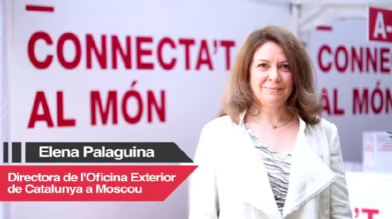 Elena Palaguina, directora de la Oficina Exterior de Cataluña en Moscú