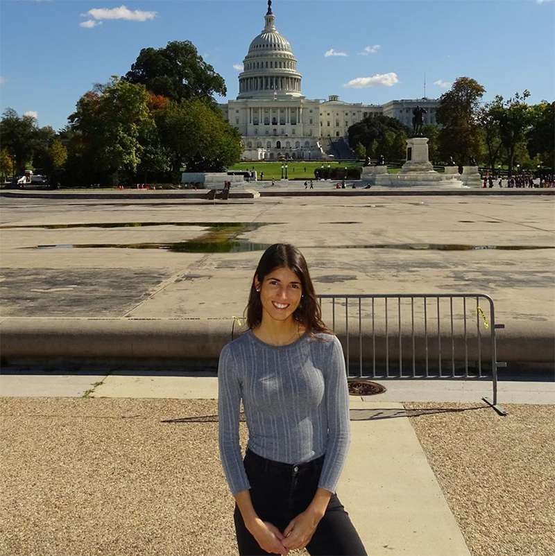 Laura, becària de l’Oficina Exterior de Comerç i Inversions a Washington 2019-2020