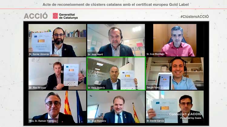 El 10% dels clústers de tot Europa amb el màxim certificat d’excel·lència són catalans