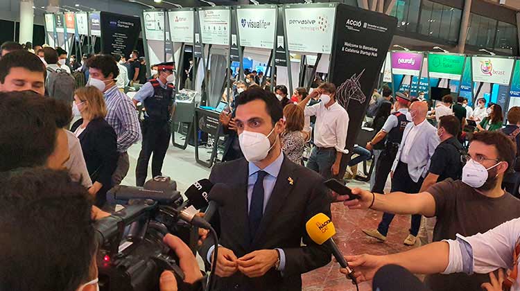 El conseller Roger Torrent anuncia 1,9M€ en ajuts a startups tecnològiques