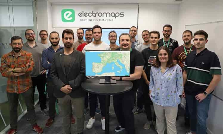 L’empresa Electromaps crea una app per localitzar en temps real els punts de recàrrega per al vehicle elèctric a Europa 