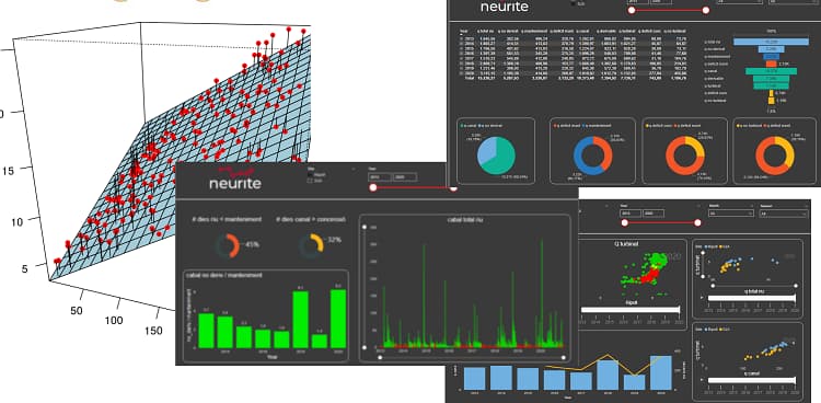 La startup Neurite crea un software per preveure el comportament de l’aigua en conques hidrològiques