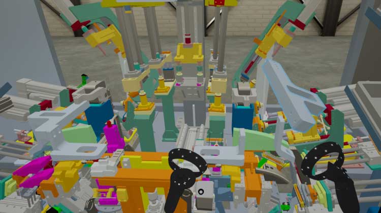 L’empresa catalana DEIMA crea un sistema de realitat virtual per dissenyar maquinària industrial i fer-ne el manteniment a distància