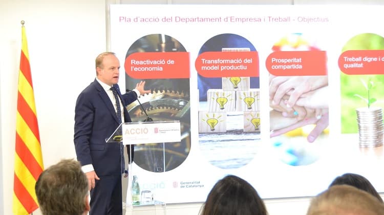 ACCIÓ comparteix el seu pla d’actuacions per al 2023 en una sessió de treball amb una cinquantena d’empresaris i experts