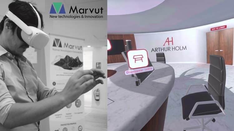 Les empreses catalanes Marvut Technologies i Arthur Holm presentaran a l’ISE un ‘showroom’ de realitat virtual per experimentar amb els seus productes