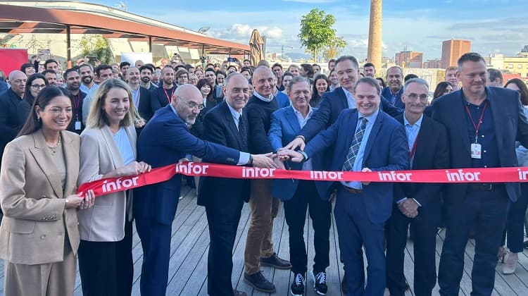 L’empresa tecnològica nord-americana Infor inaugura les seves noves oficines al districte 22@ de Barcelona 