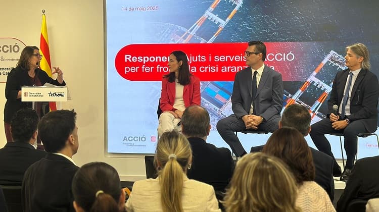 ACCIÓ destinarà 37,5 MEUR aquest any a ajuts per a la internacionalització de l’empresa catalana per combatre la crisi aranzelària