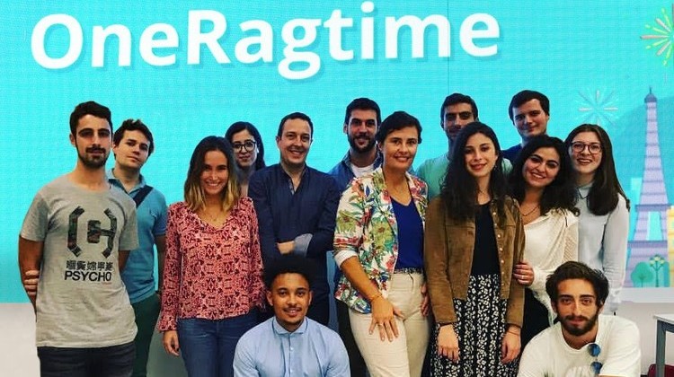 L'equip de One Ragtime a Barcelona