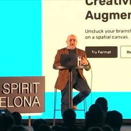 La intel·ligència artificial ens farà més creatius? Josep M. Ganyet al Tech Spirit Barcelona