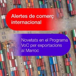 El Marroc introdueix novetats en el programa de Verificació de Conformitat (VoC) per certificar productes industrials importats