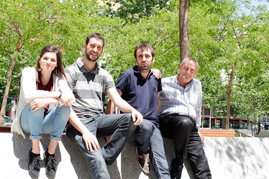 ACCIÓ - Guillem Puey amb l'equip d'App2U