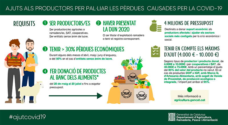 Infografia sobre l'ajut