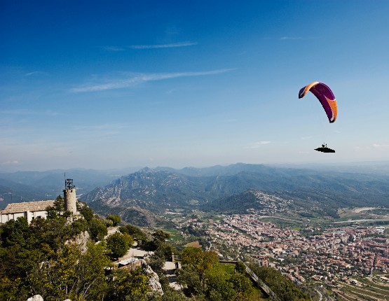 Berguedà des de l'aire