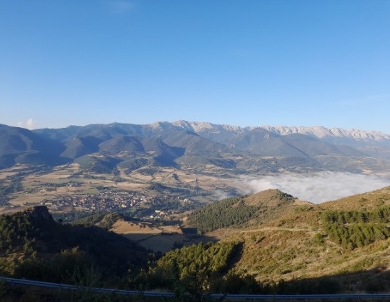 Berguedà des de l'aire