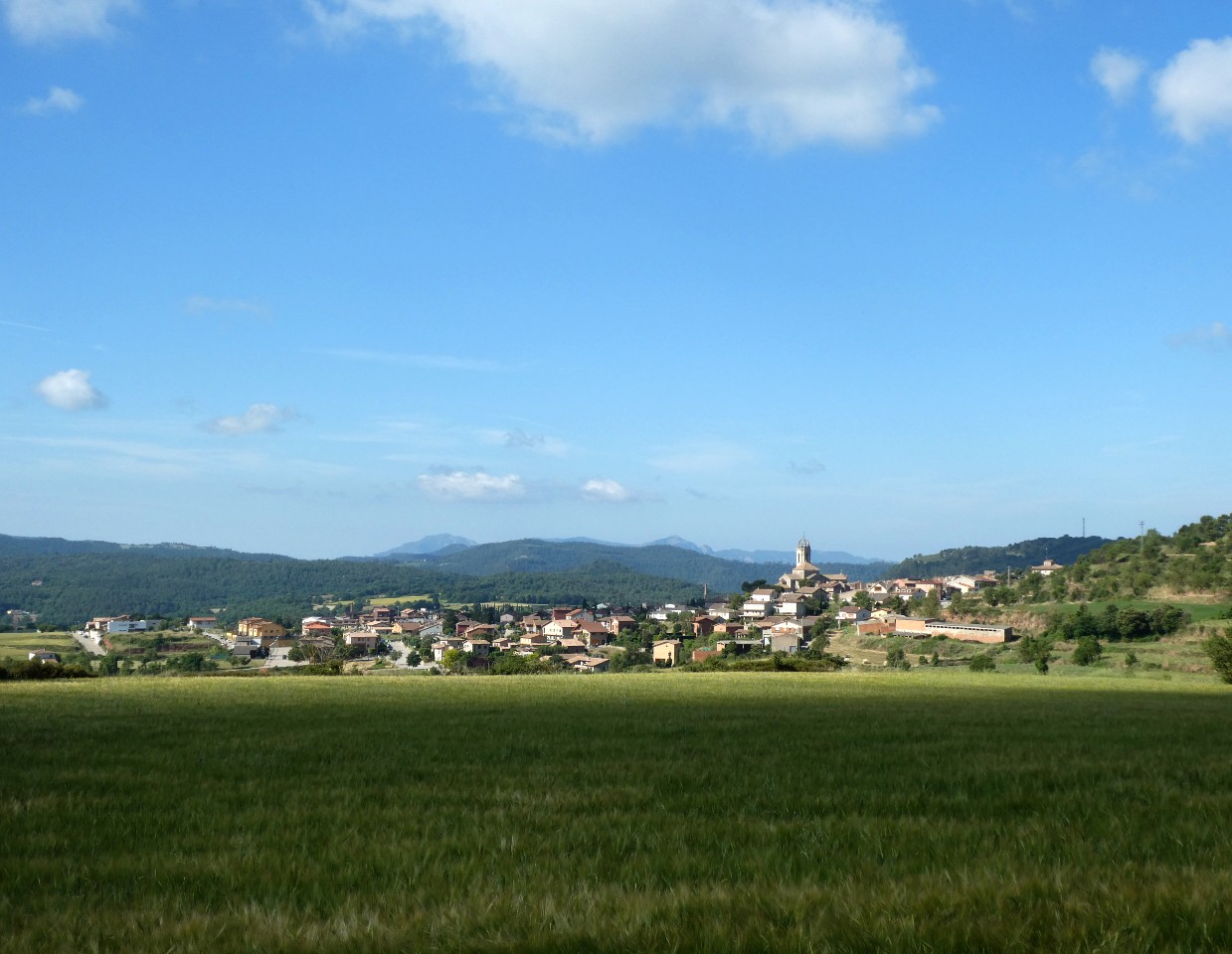 Berguedà des de l'aire
