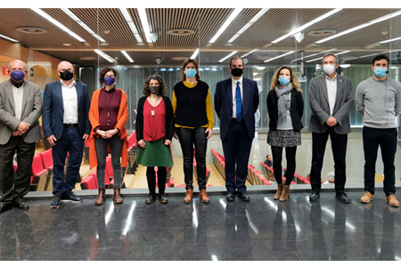 Participants en l'acte del Col·laboratori Catalunya